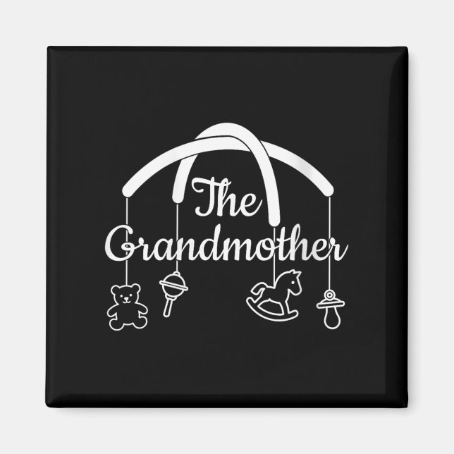 Frauen, die eine Großmutter-Designerin für stolze  Magnet (Vorne)