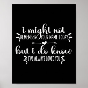 Frauen, die Erinnerungsspenden, an die ich mich ni Poster