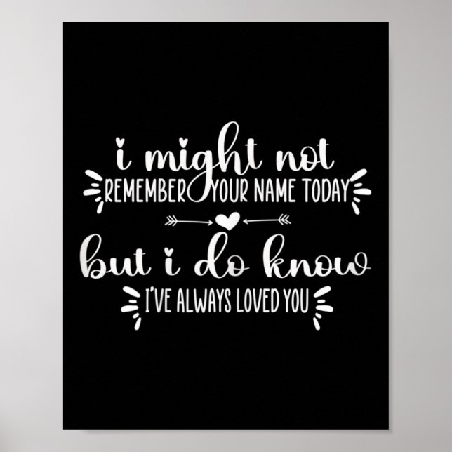 Frauen, die Erinnerungsspenden, an die ich mich ni Poster (Vorne)