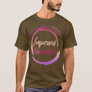 Frauen, die Frauen für die Weltfrauen einsetzen T-Shirt