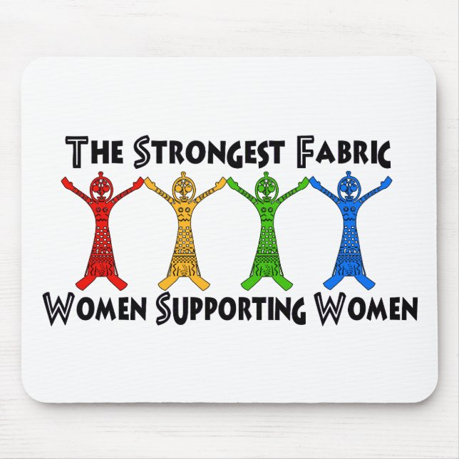Frauen, die Frauen stützen Mousepad (Vorne)