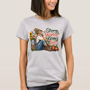 Frauen, die Gartenarbeit lieben T-Shirt