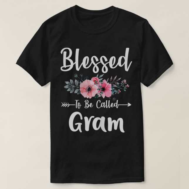 Frauen, die gesegnet sind, als Muttermutter bezeic T-Shirt (Design vorne)