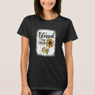 Frauen, die gesegnet werden, als Gaga Sonnenblume T-Shirt