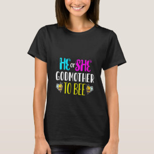 Frauen, die Hummelbienen kaufen, die sie von ihrer T-Shirt