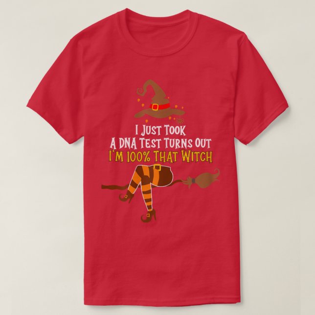 Frauen, die ich gerade einen DNA-Test gemacht habe T-Shirt (Design vorne)