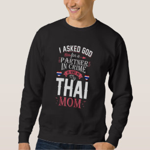 Frauen, die ich Gott Gefragt habe, um in der Krimi Sweatshirt