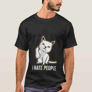 Frauen, die ich hasse, Leute, die den Finger mit d T-Shirt
