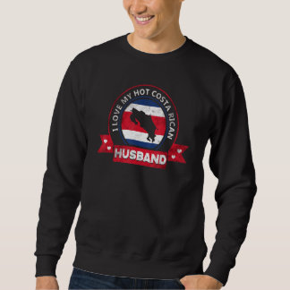 Frauen, die ich Liebe mein heißes Costa Rica Ehema Sweatshirt