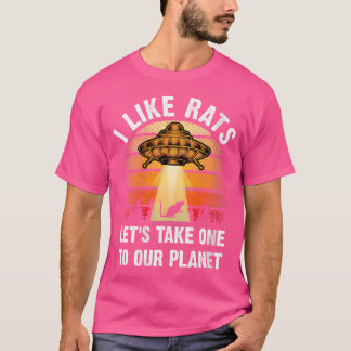 Frauen, die ich mag, Alien über den Weltraum als T T-Shirt