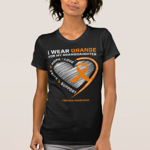 Frauen, die ich Orange für meine Enkeltochter Leuk T-Shirt