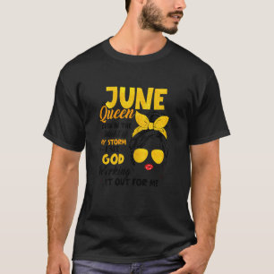 Frauen, die ich sehe Gott Juni Geburtstag Christli T-Shirt