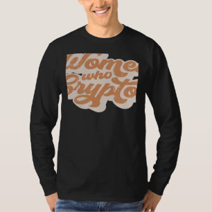 Frauen, die Krypto-Mama HODL DeFi T-Shirt