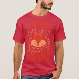 Frauen, die Liebe Wildtieren nur ein Mädchen, das T-Shirt