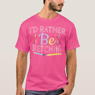 Frauen, die nicht Illustrator Illustrator zeichnen T-Shirt