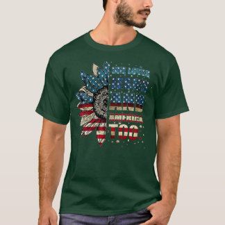 Frauen, die sie auch Jesus und Amerika Liebe (1) T-Shirt