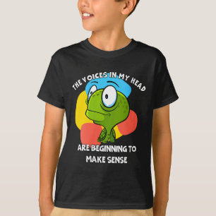 Frauen Die Stimmen Im Kopf Lustig Humor Zitat T-Shirt