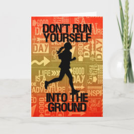 Frauen, die unter dem Thema laufen, werden gut Karte