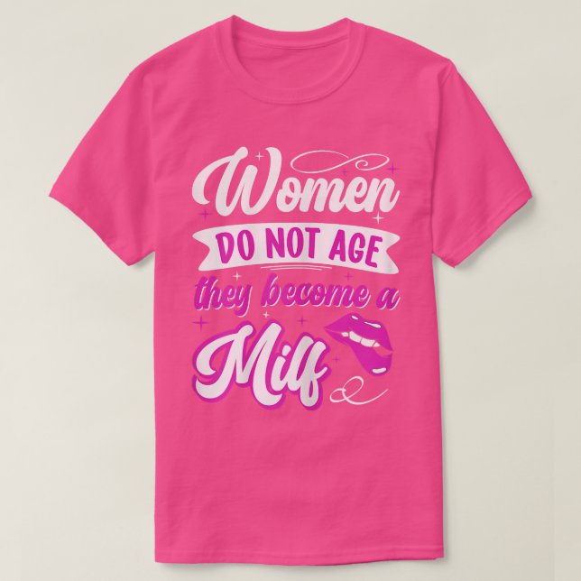 Frauen, die zuversichtlich sind, reifen Frauen nic T-Shirt (Design vorne)