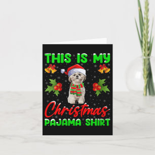 Frauen Dies Ist Mein Weihnachten Pyjama Lustiger S Karte