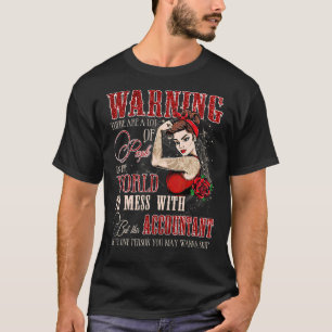 Frauen Dieser Buchhalter ist die eine Person, die  T-Shirt