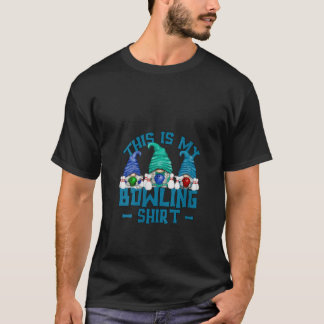 Frauen Dieses Bowling-T-Shirt Gnom Für Frauen Lust T-Shirt