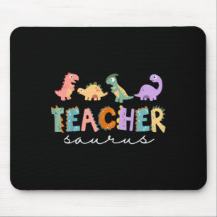 Frauen Dinosaur Lehrerin Teachersaurus Rex Funny D Mousepad