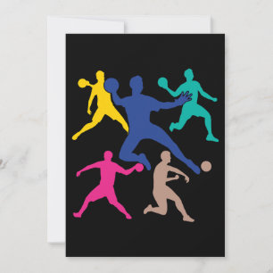 Frauen dodgeball Player für Männer Gaga Ball dodge Einladung