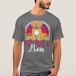 Frauen Doodle Mama Labradoodle Goldendoodle 10 T-Shirt