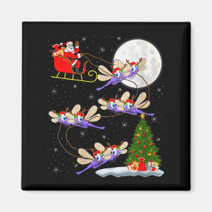 Frauen Drachenfliege Weihnachtsmann Schlitten Flie Magnet