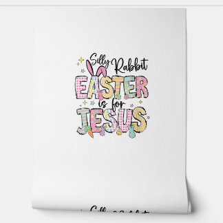 Frauen Dummer Hase Ostern Ist Für Jesus Süßer Hase Tapete