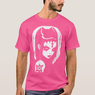 Frauen Dunkle Kunst Okkultistisch Gotische Batcave T-Shirt