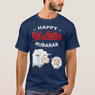 Frauen Eid Al Adha Eid Mubarak Happy Eid Day Musli T-Shirt