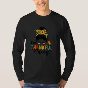 Frauen Ein Dankbarer Frecher Leopard Unordentliche T-Shirt