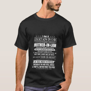 Frauen Ein glücklicher Schwiegersohn habe ich ein  T-Shirt