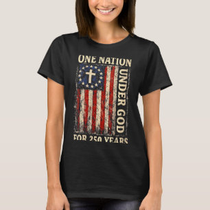 Frauen Eine Nation Unter Gott 250 Jahre Dom 1776 T-Shirt
