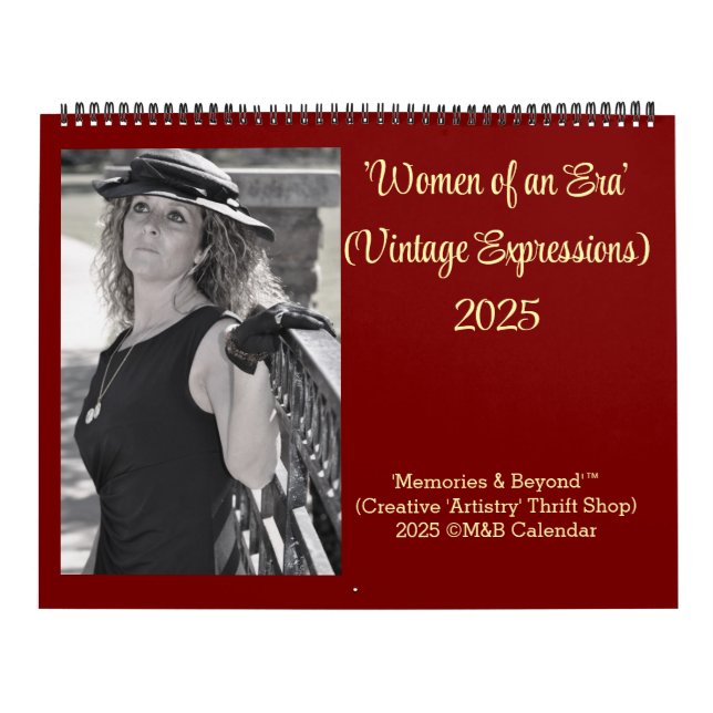 "Frauen einer Ära" ©M&B Artwork 2025 Kalender (Titelbild)