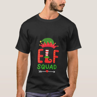 Frauen Elf Squad Weihnachten passend V-Ausschnitt T-Shirt