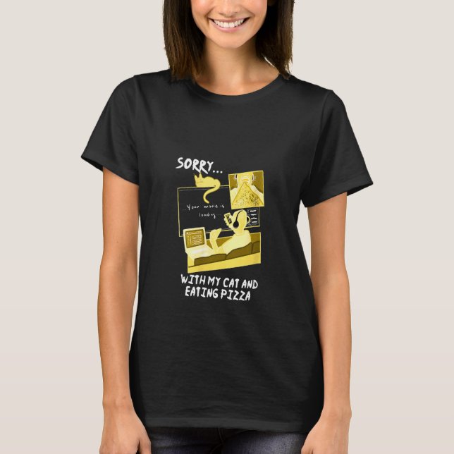 Frauen entschuldigen sich nicht mit meiner Katze u T-Shirt (Vorderseite)