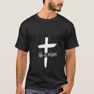 Frauen Er ist auferstanden Christlicher Jesus Oste T-Shirt
