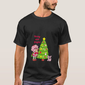 Frauen Erdbeere Shortcake Merry und Bright Chris T-Shirt
