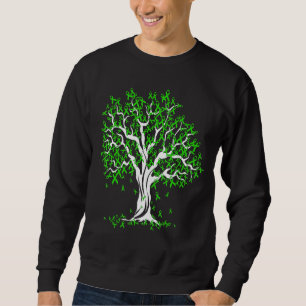 Frauen erhalten grüne Lebensgarantie für psychisch Sweatshirt