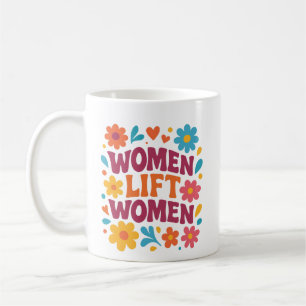 FRAUEN ERHEBEN FRAUEN KAFFEETASSE