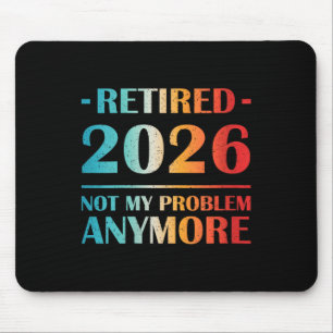 Frauen erschöpft 2026 Nicht mein Problem noch lust Mousepad
