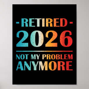 Frauen erschöpft 2026 Nicht mein Problem noch lust Poster