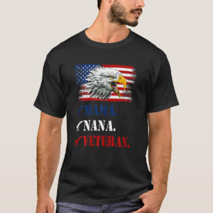 Frauen erste Mama jetzt Nana Niedliche American Ea T-Shirt
