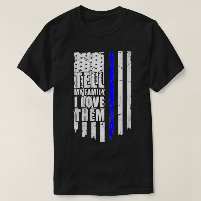 Frauen Erzählen meiner Familie, ich Liebe sie in N T-Shirt (Design vorne)