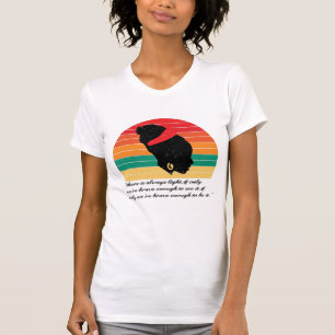 Frauen Es gibt immer Licht - Amanda Gorman Lustig T-Shirt