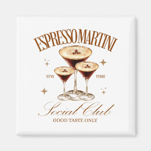 Frauen Espresso Martini Social Club Trinkschwanz Magnet