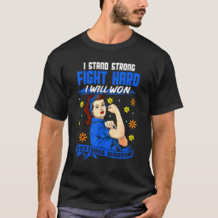 Frauen Essstörungen Kriegermonat Unzerbrechlich T-Shirt